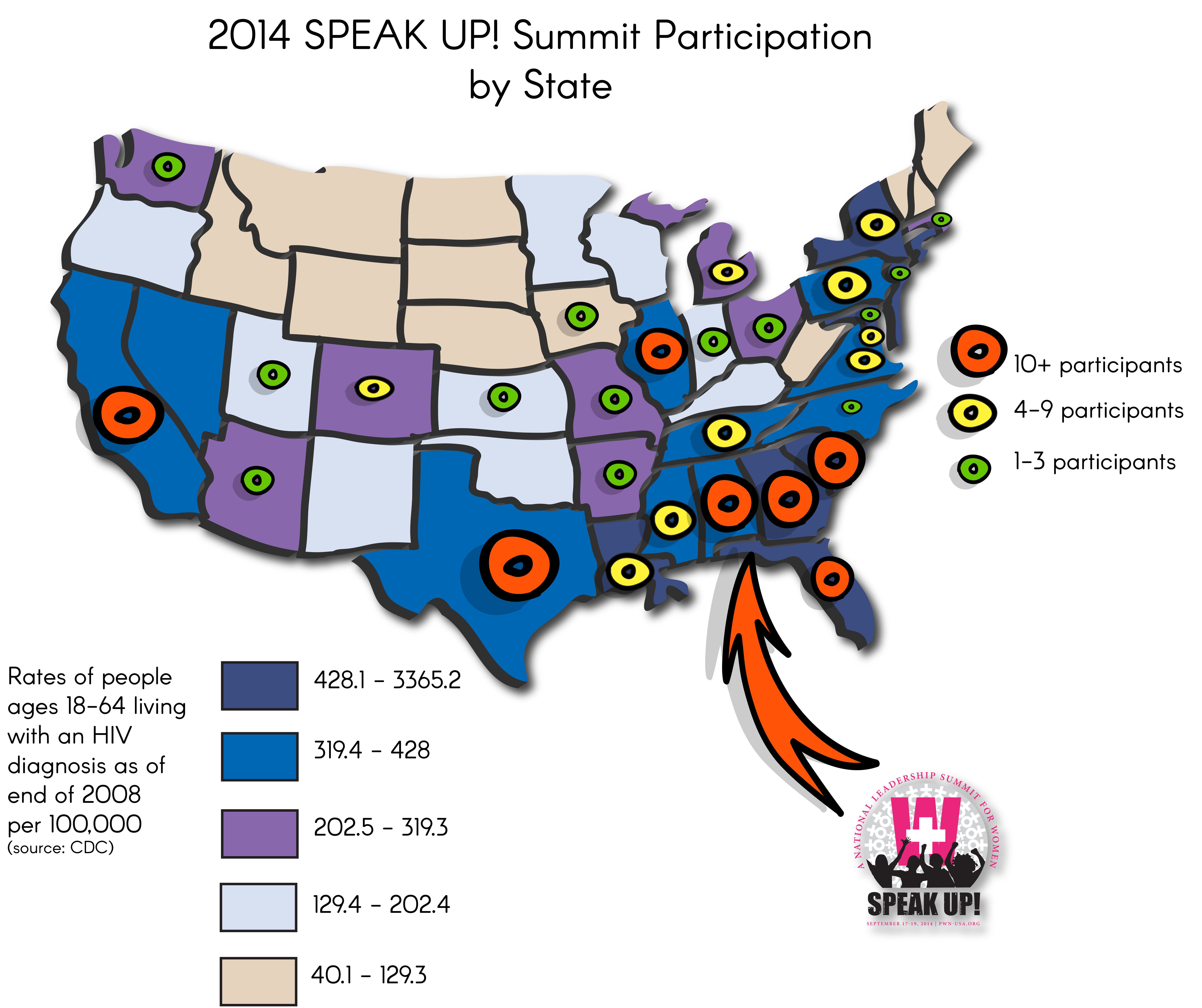 2014 summit map